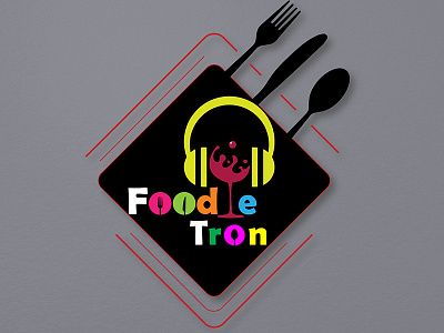 Foodietron creativity graphicdesign logodesign