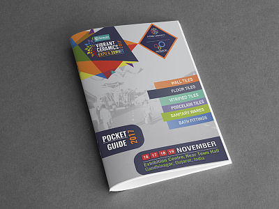 Pocket Guide cover page graphic design pocket guide design