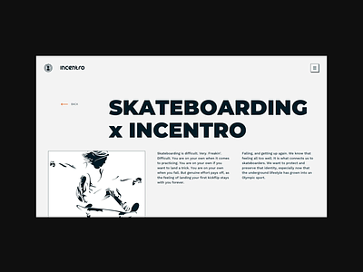 Incentro skateboarding mockup illustration monochrome portraits product card skateboarding