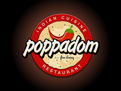 Logo for an Indian cuisine Restaurant