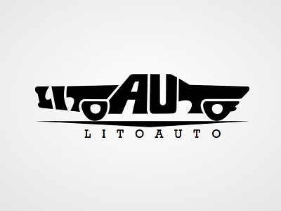 Litoauto auto branding design identity litoauto logo
