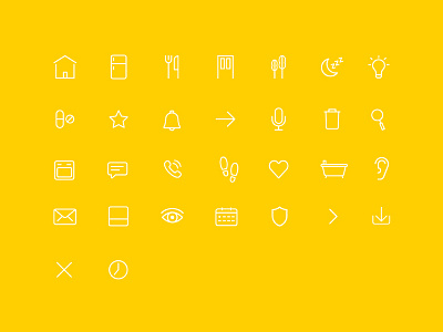 Smart Home Icon Set