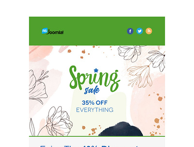 Spring Sale RSJoomla! 2022 design joomla sale spring