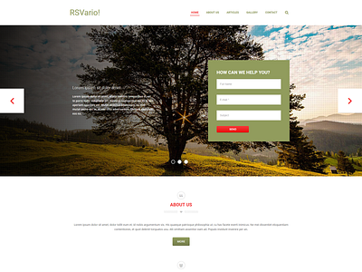 RSVario! - Free business joomla theme business design agency free free template joomla joomla template