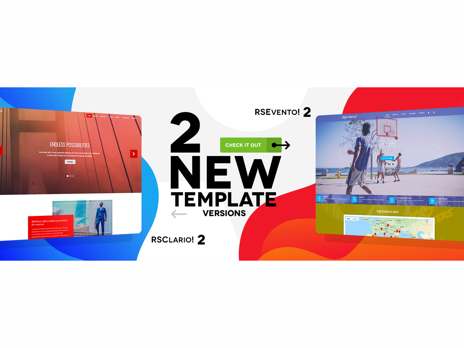 Joomla Templates by RSJoomla! on Dribbble