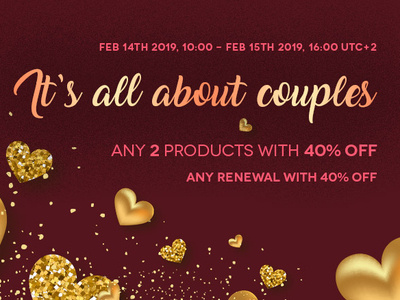 Happy Valentine's Day!! business discounts joomla joomla designs joomla extensions joomla template promotions template