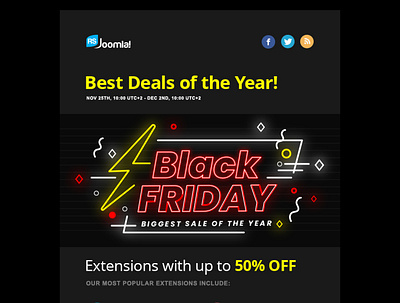 ⚡⚡Black Friday Sale ⚡⚡ business discounts joomla joomla designs joomla extensions joomla template promotions