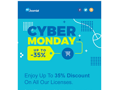 Cyber Monday Sales ` agency business design agency discounts joomla joomla designs joomla extensions joomla template promotions template