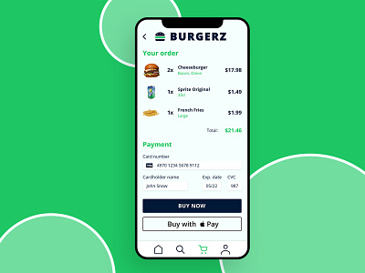 Burgerz App adobexd app app design design ecommerce app icon logo minimal ui ux