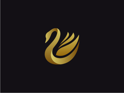 Swan Logo animal beauty brand gold icon logo luxury mascot swan symbol vector wings