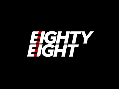 EightyEight branding typography