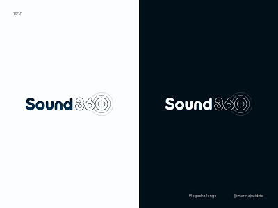 The 30 Day Logo Challenge 13 - Sound360