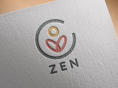 ZEN final branding design identity logo logodesign logotype student project zen