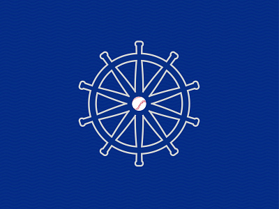 Wilmington Schooners Logo Concept baseball blue branding design gray logo red schooners white wilmington wordmark