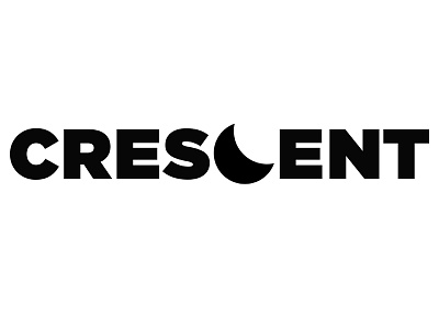 Crescent crescent logo moon wordmark