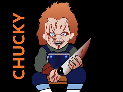 Chucky colors illustration