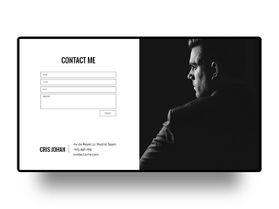 Contact Page bowwe branding business contact contact form contact page design graphic design illustration marketing modern template design ui ux web web design