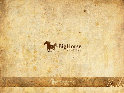 Big Horse Creative big creative horse logo