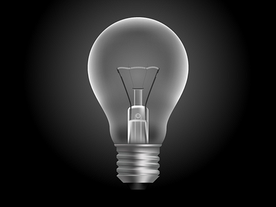 Bulb for fun illustrator lightbulb mesh