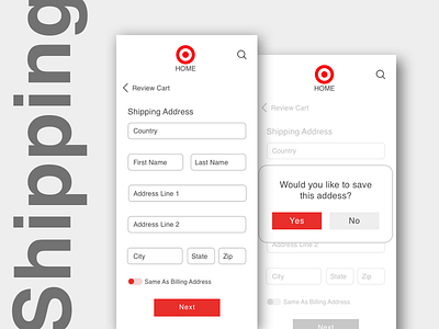 Target Shipping Concept
