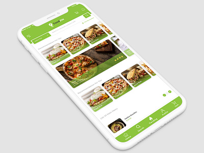 Food Delivery App UI app design flat ui ux
