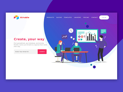 Airtable Landing Page