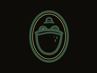Mason's Pale Toad Fighter beerlabel brans mybrew ribbit thicklines vectorfromsketch