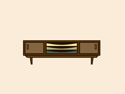 Cabinet boards classic colors furniture objectvectors shapes sketchtovector