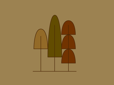 fall trees boards colors fall fromthefieldnotes lines seasons shapes sketchtovector trees wednesdaywork