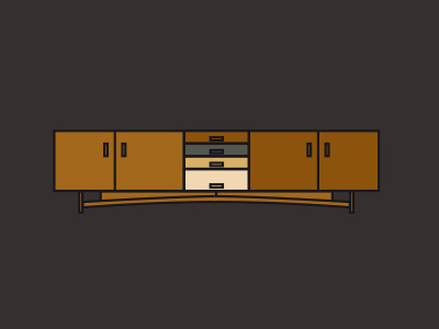 Household Items boards colors dresser fromthefieldnotes furniture householditems lines objectvectors shapes sketchtovector
