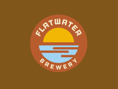 Flatwater Brewery brandwork drinkup forafriend fromthearchives homebrew mainlogo