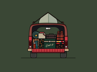 Ready for the outdoors! by To The Moon Studios on Dribbble