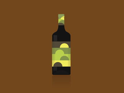 Greenfield Vineyard colors drinkup fromthefieldnotes gradients greenfieldvineyard labeldesign lines onthevine shapes solids wine