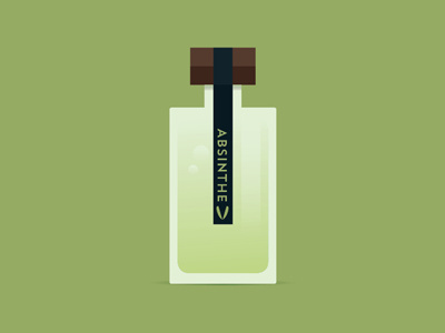 ABSINTHE absinthe atthebar colors fromthefieldnotes gradients greenfairy overlays packagedesign shapes type