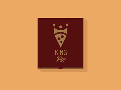 King Pie - Pizza Place branddev fromthefieldnotes holdtheanchovies kingpie overlays pizzaplace sliceofpie takeout type