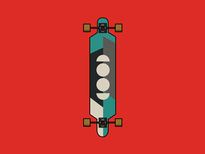 Moose Longboard colors deckdesign downhill fromthefieldnotes hardgoods longboard moose overlays shapes shreditup