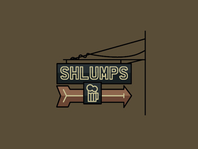 Shlumps Bar Sign