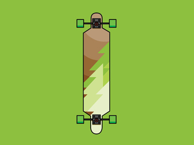 Pinewood Longboard