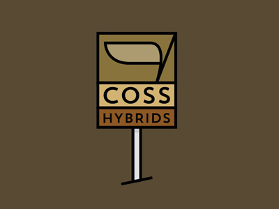 Coss Hybrids Sign ag cosshybrids fromthefieldnotes inthefield overlays production seedsign type