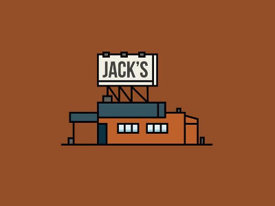 JACK'S bar boards colors fromthefieldnotes goodfood inthecity jacks lines shapes sketchtovector structurevectors type