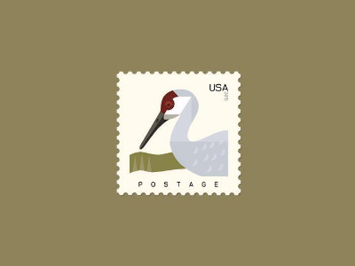 Sandhill Crane Stamp