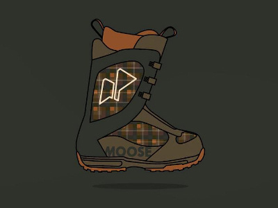 MOOSE Boots - Lumberx Edition boot fromthefieldnotes moose moosesnowboards overlays patterns productdesign ridetoday thegoods