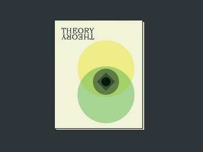 Theory Book Cover bookcover colors fromthefieldnotes inclass ontheshelf overlays shapes textbook theorytheory type