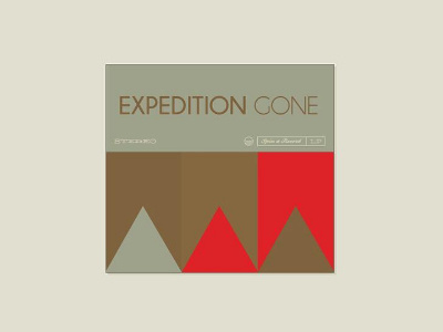 Expedition Gone - Record Cover albumcover colors expeditiongone fromthefieldnotes lp ontheshelf overlays record shapes stereo type