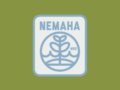 Nemaha NRD - Patch downhome fromthefieldnotes naturalresources nebraska nemaha nrd patches rebrand smalltown