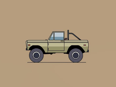 Bronco Offroad adventuremobile bronco coastrunner fromthefieldnotes offroad overlays topdown vehiclevectors