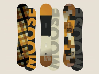 BLOCK HEAD - MOOSE Snowboards - Series blockhead blockheadseries moose moosedecks moosesnowboards moosetech patterns ridetoday shadows squares