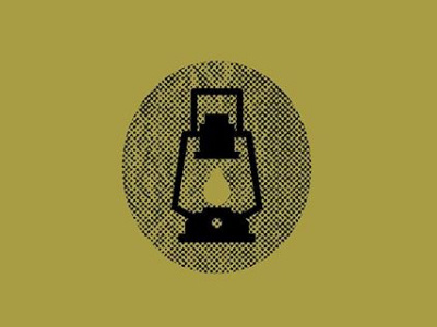 Halftone Lantern - Stamp