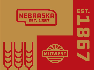 Nebraska - Est. 1867 - 150 Years middleoftheusa midwest ne onehundredfiftyyears statehood thegoodlife thegreatplains thirtyseventhstate thisplace