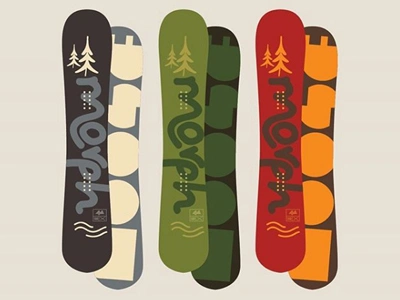 Morph - MOOSE Snowboards - Series moosegear moosemerch moosesnowboards morph newdeckart onthemountain pow snowboarding themoose trees